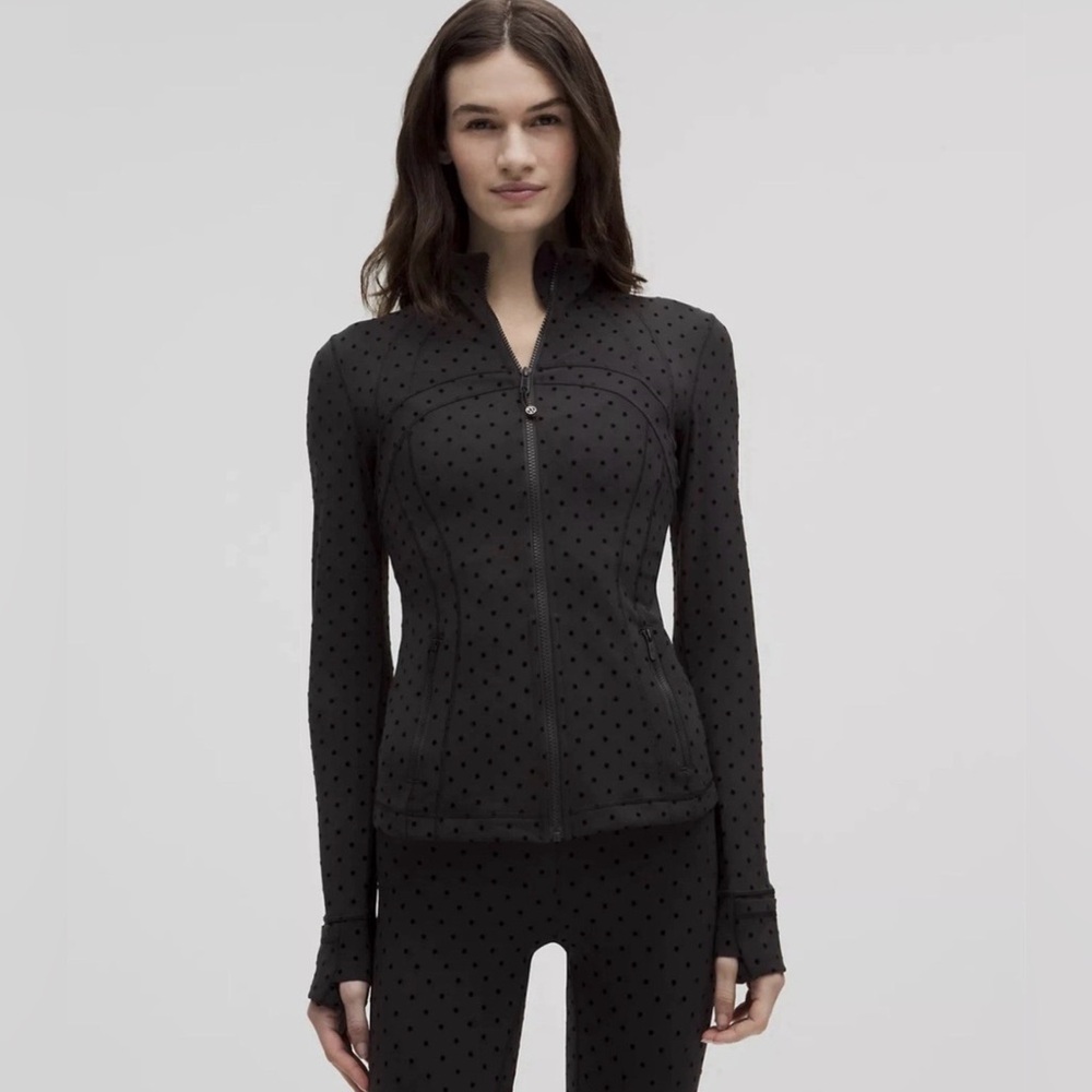 Lululemon Define Nulu Polka Flock Jacket